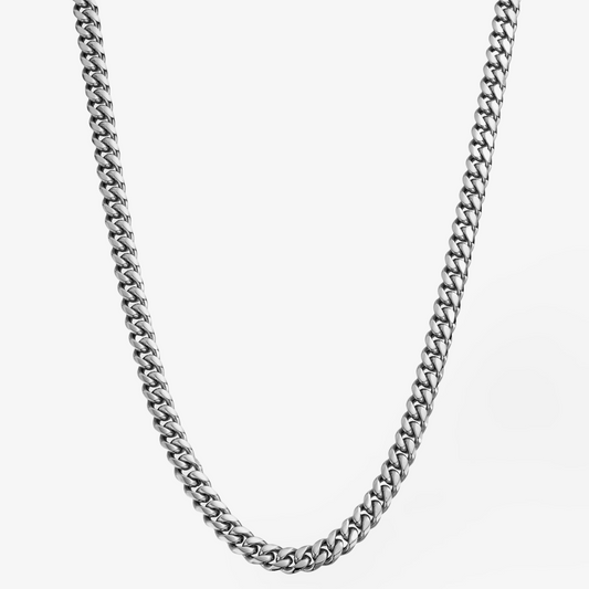 cuban chain (8mm silver)