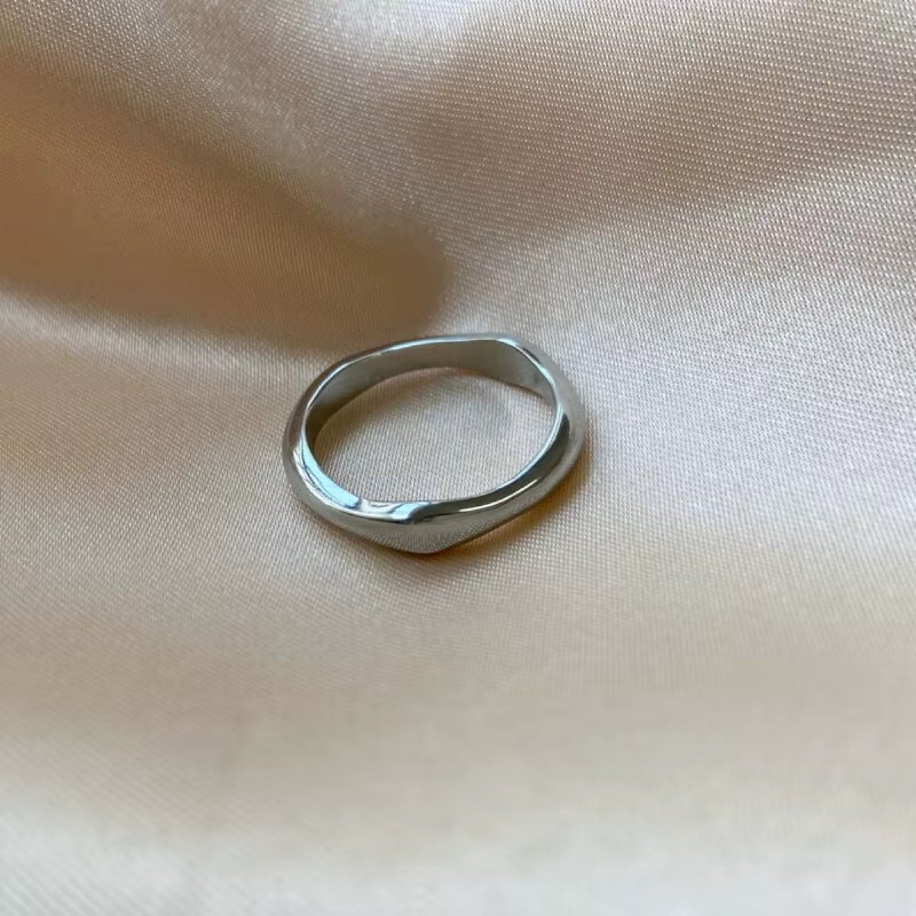 Chunky Organic Band Ring