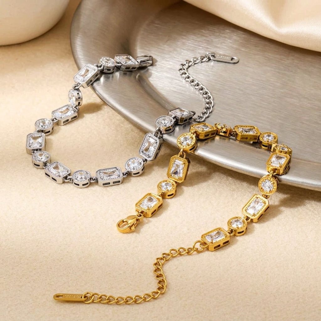 Station Zirconia Bracelet