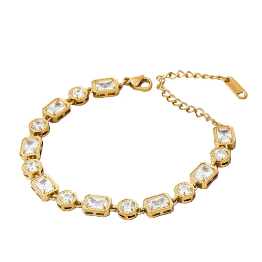 Station Zirconia Bracelet