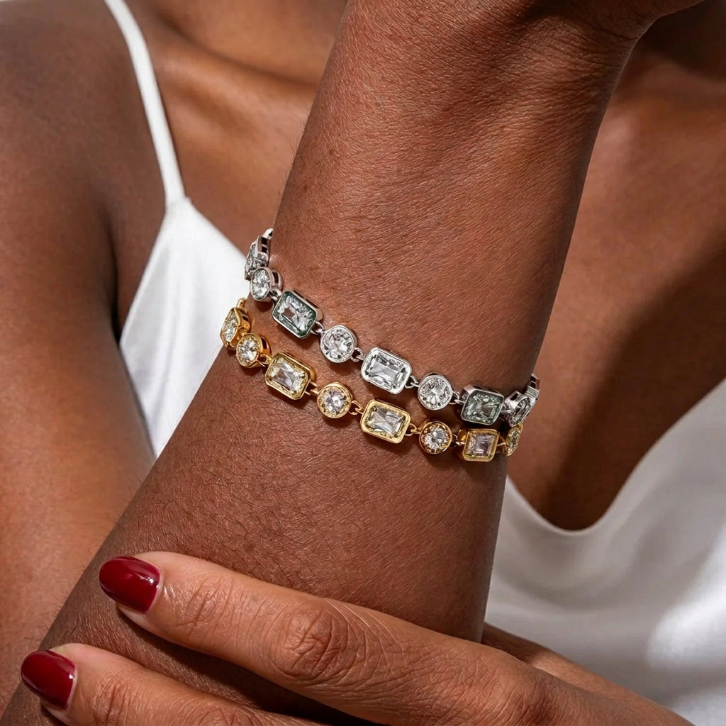 Station Zirconia Bracelet